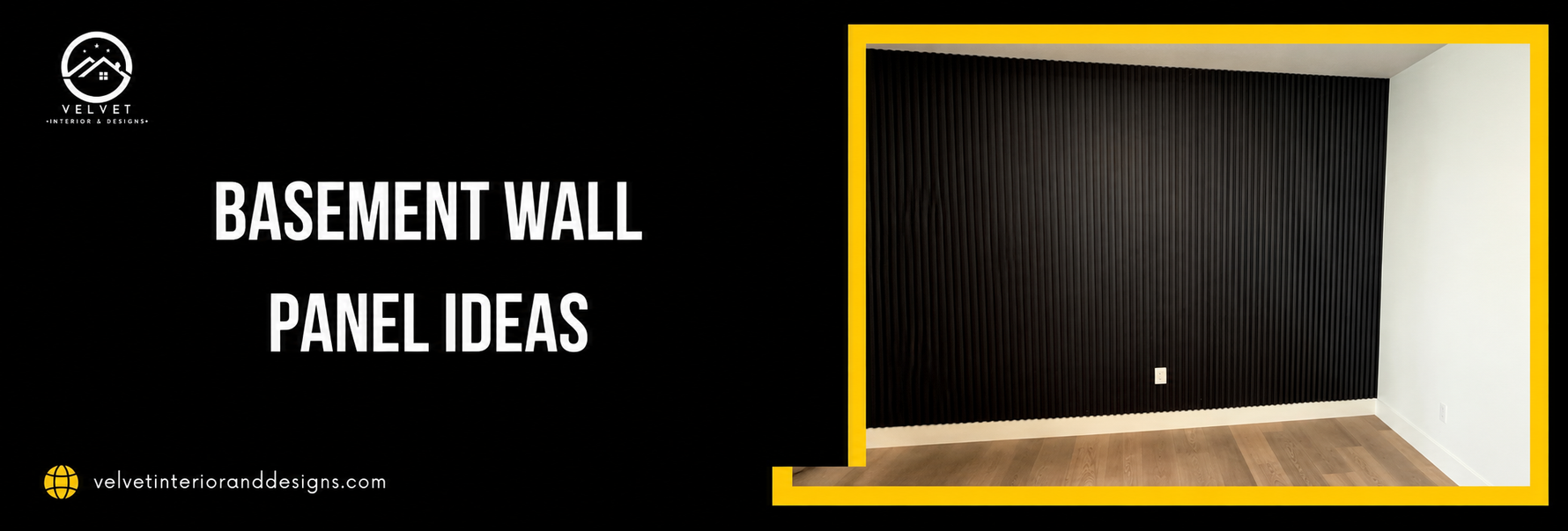 Basement Wall Panel Ideas