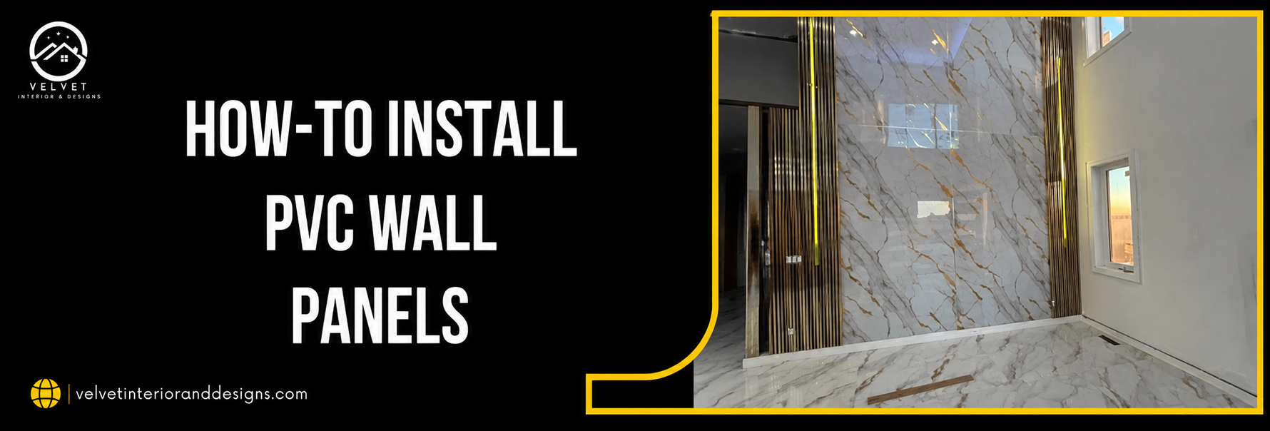 How to Install PVC Wall Panels