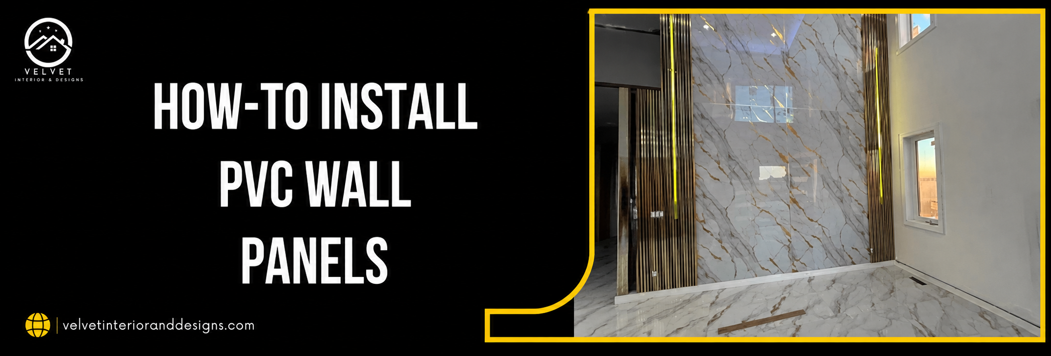 How to Install PVC Wall Panels