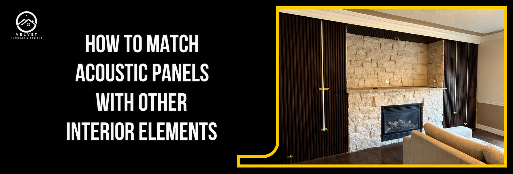 How to Match Acoustic Panels with Other Interior Elements