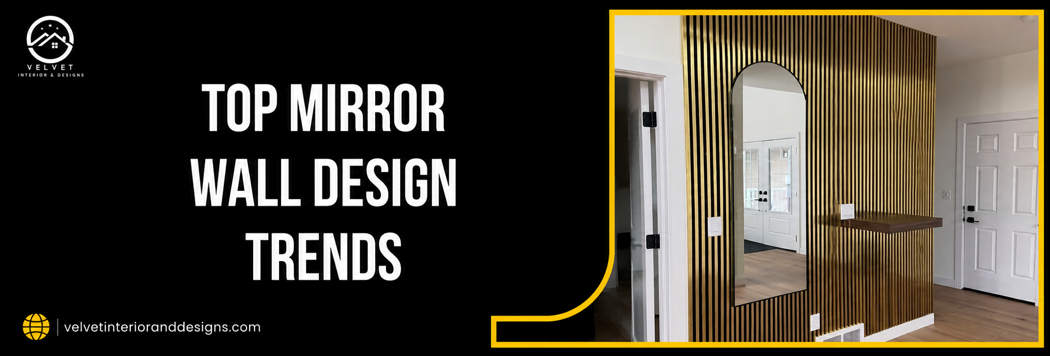 Top Mirror Wall Design Trends