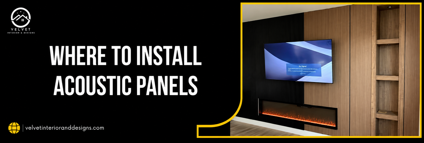 Where to install Acoustic Panels