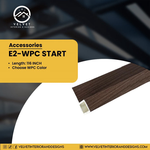 E2-WPC START | Wall Panel Accessories & LED