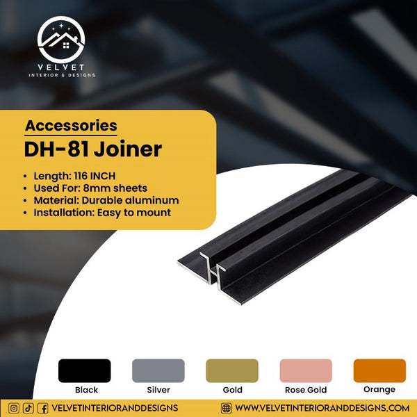 DH-81 Joiner | Wall Panel Accessories & LED