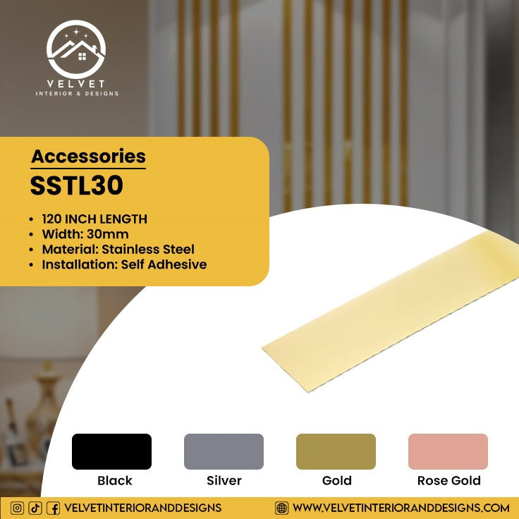 SSTL30 | Wall Panel Accessories & LED