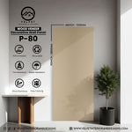 P-80 | Wood Veneer |  Decorative Wall Panel | 5/16 in x 48 in x 110 in | natural wood finish | Waterproof, Scratch-Resistant & Fire-Retardant | Ideal for Living Rooms, Bathrooms & Feature Walls