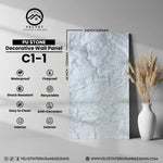 C1-1 | PU Stone | Stone | Decorative Wall Panel | 2 in x 24 in x 48 in |Stone Finish | Waterproof, Scratch-Resistant & Fireproof | Ideal for Living Rooms, Bathrooms & Feature Walls