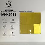 MH-2438| Wall Panel Accessories | Decorative Wall Panel | 1/8 in x 12 in x 12 in | Convenient Easy Stick - Strong Viscous Force | Ideal for Living Rooms, Bathrooms & Feature Walls