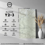 Y2-3 | PU Stone | Stone | Decorative Wall Panel | 2 in x 24 in x 48 in |Stone Finish | Waterproof, Scratch-Resistant & Fireproof | Ideal for Living Rooms, Bathrooms & Feature Walls