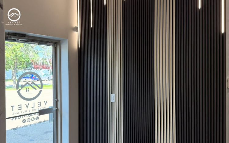 Lighting Fixtures Modern wpc wall panel design for living room