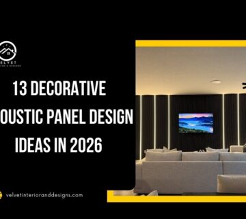 13 Decorative Acoustic Panel Design Ideas in 2026
