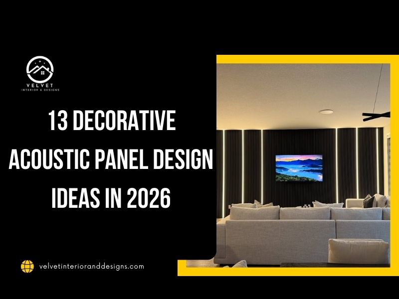 13 Decorative Acoustic Panel Design Ideas in 2026