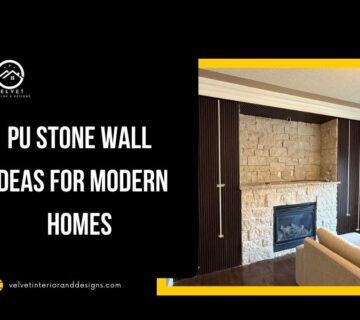 PU Stone Wall Ideas for Modern Homes
