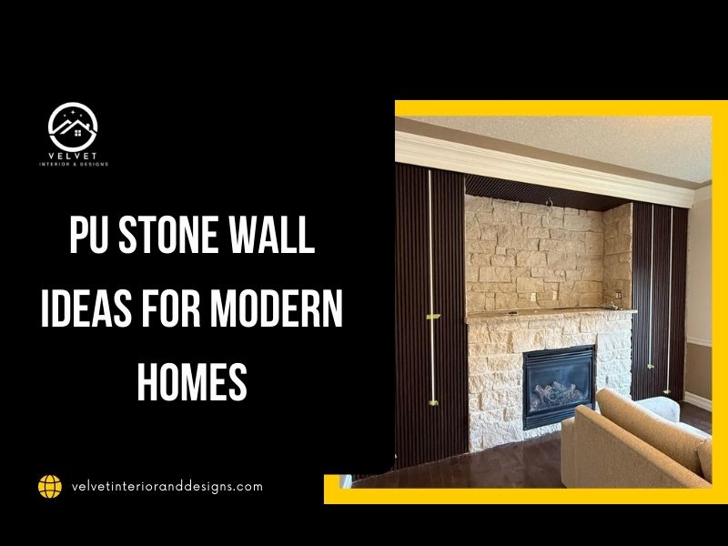 PU Stone Wall Ideas for Modern Homes