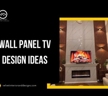 Wall Panel TV Design Ideas