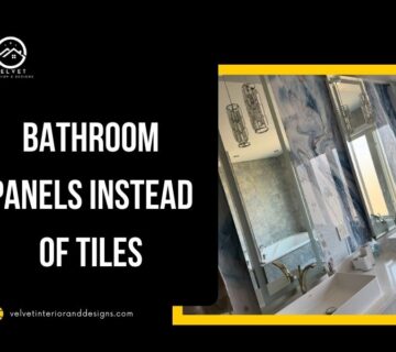 Bathroom Panels Instead of Tiles