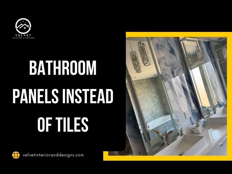 Bathroom Panels Instead of Tiles