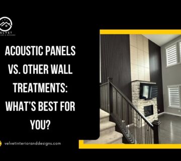 Acoustic Panels vs. Other Wall Treatments What’s Best for You