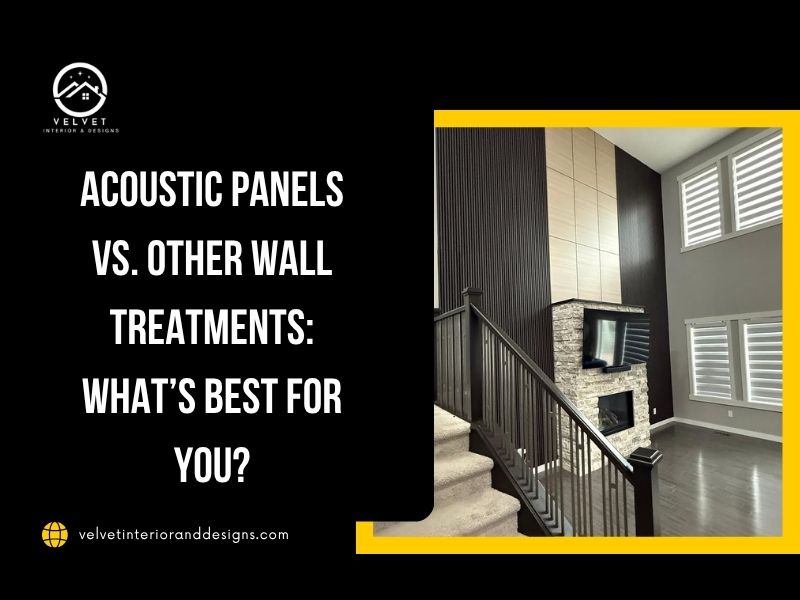 Acoustic Panels vs. Other Wall Treatments What’s Best for You