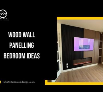 Wood wall panelling bedroom ideas