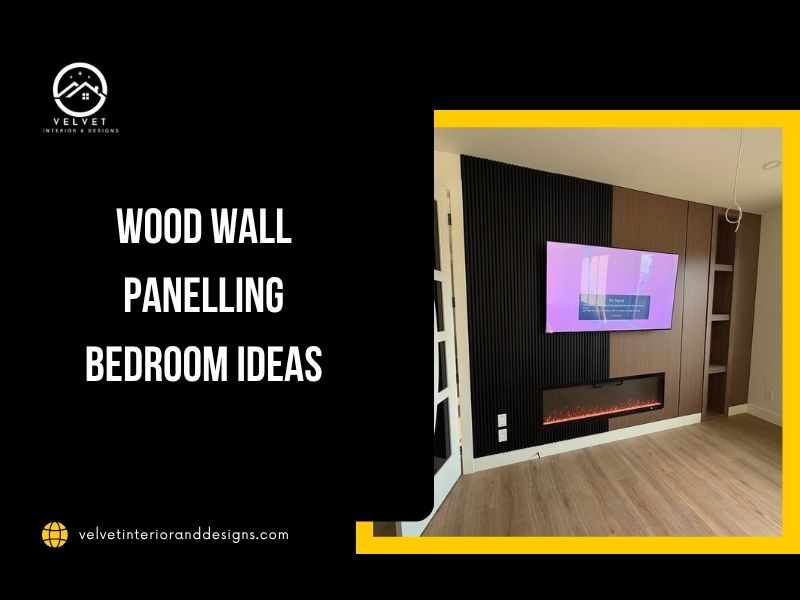 Wood wall panelling bedroom ideas