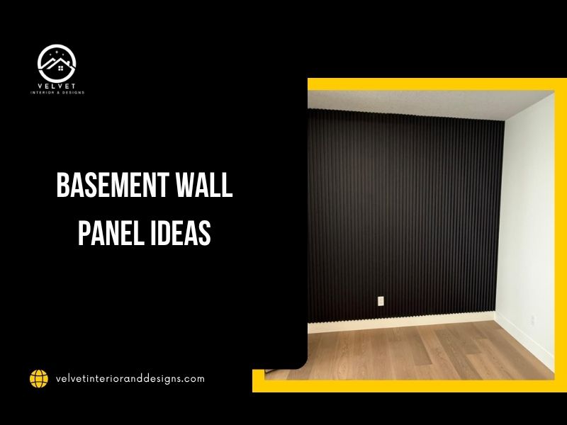 Basement Wall Panel Ideas